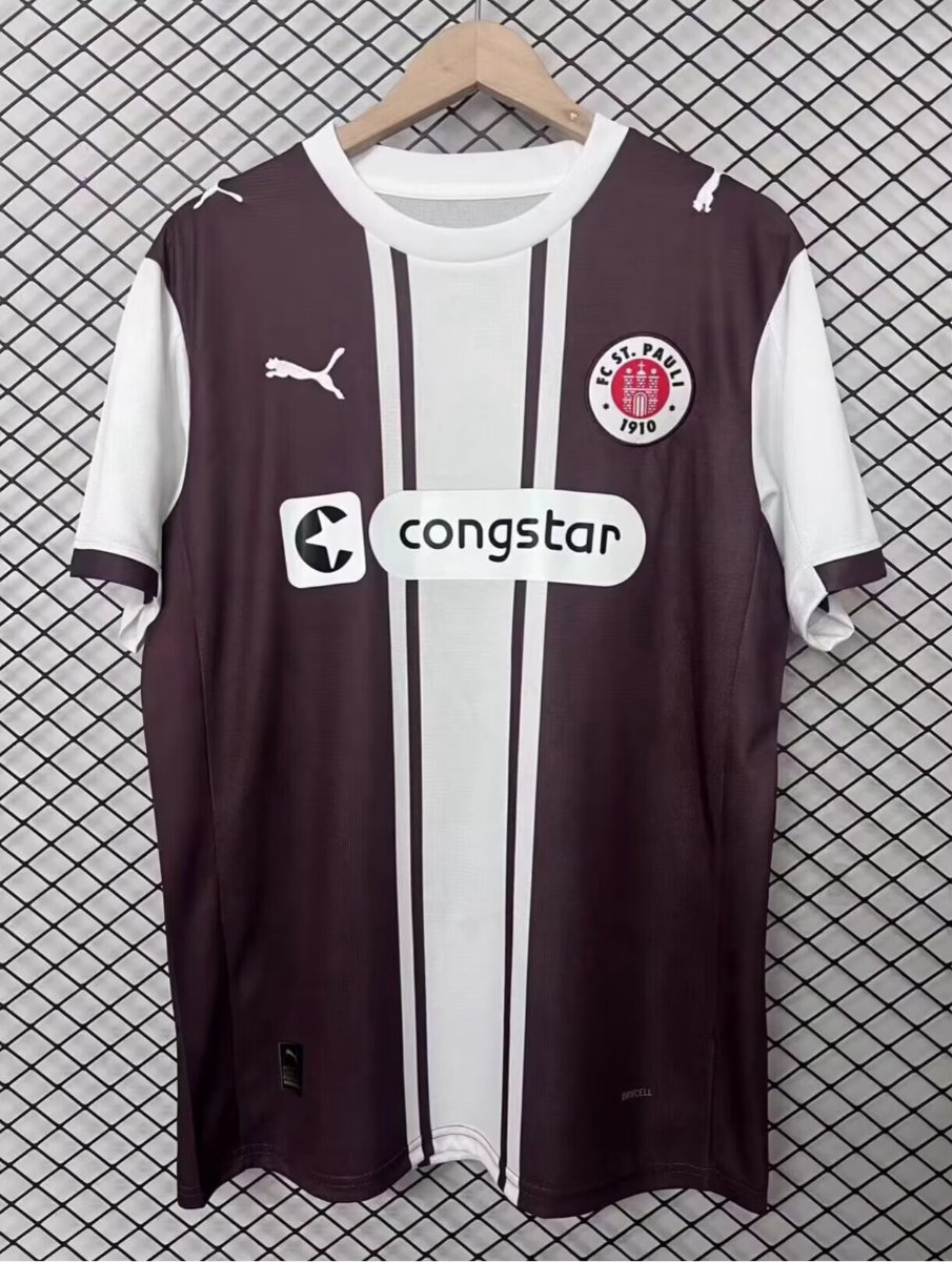 25/26 FC St. Pauli Brown 1970s Remake Special Jersey