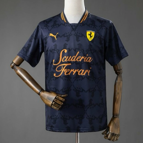 2026 F1 Scuderia Ferrari Casual Shirts Black