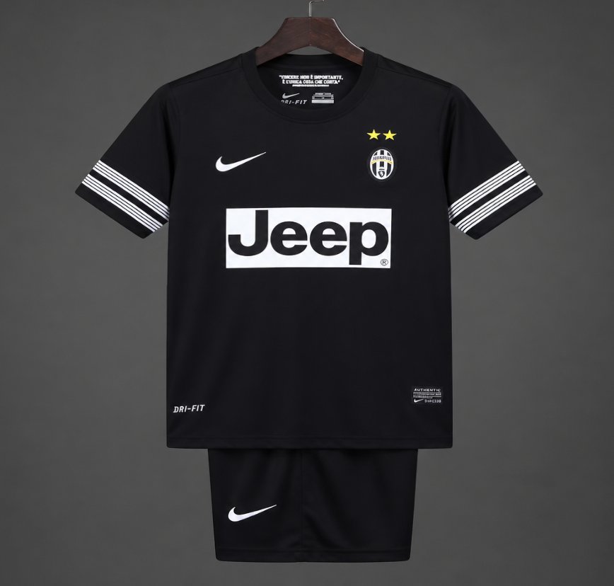 Retro 2012/13 Kids Juventus Black Away Jersey