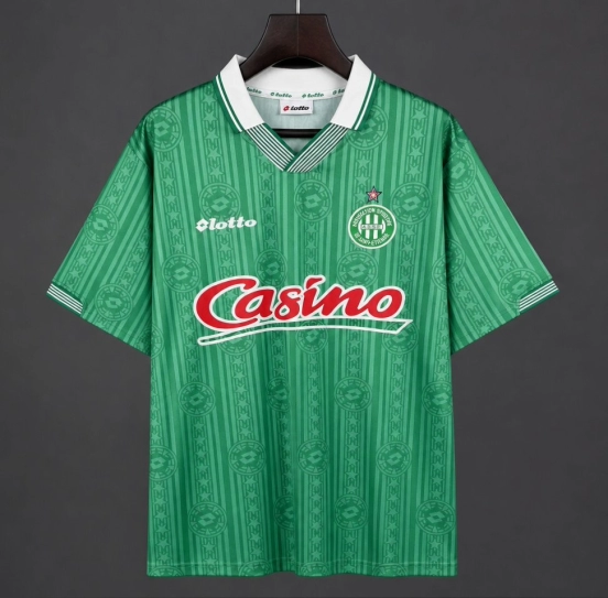 Retro 97-98 Saint-Etienne/ASSE Home Jersey