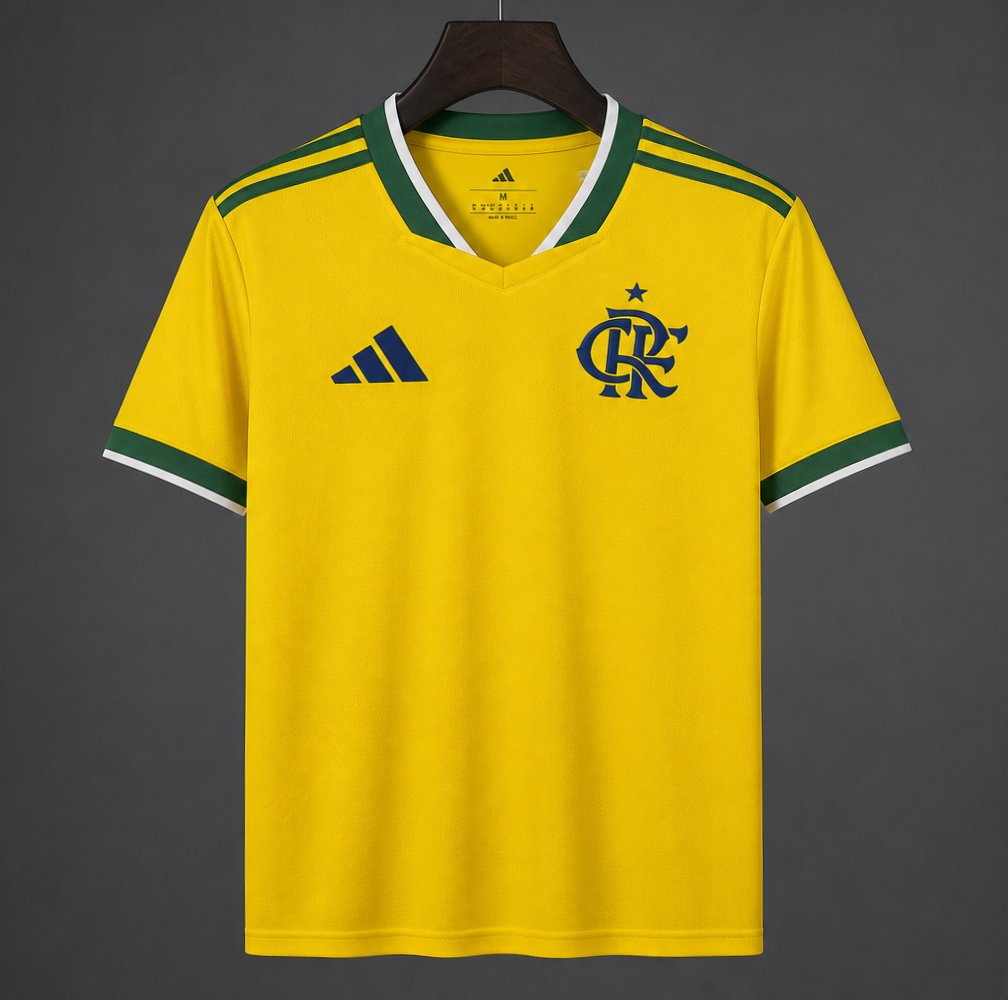 26/27 Brazil x Flamengo Yellow Special Jersey