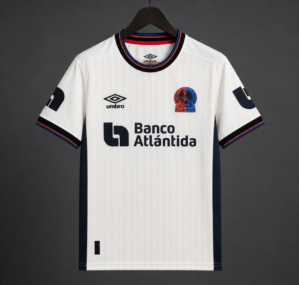 26/27 CD Olimpia Third White Jersey