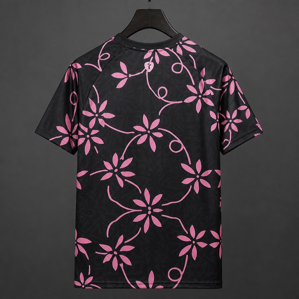 26/27 Sunderland AFC Away Black with Pink training Jersry