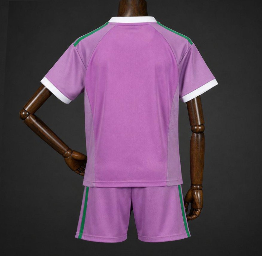 2627 Kids Leeds United Away Purple Jersey