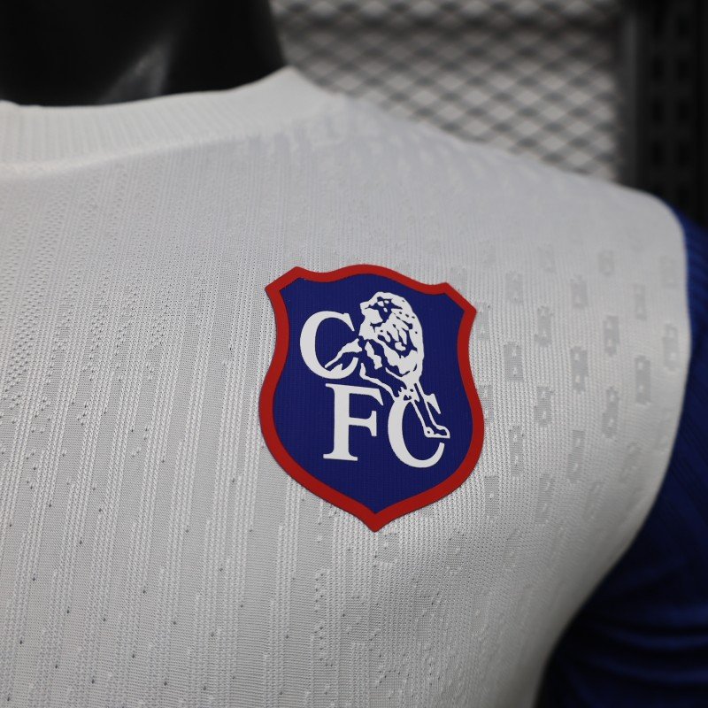 Player Version 26/27 Chelsea White with Blue  Away Jersey