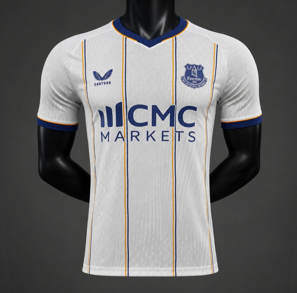 Player Version 26/27 Everton Away White Jersey