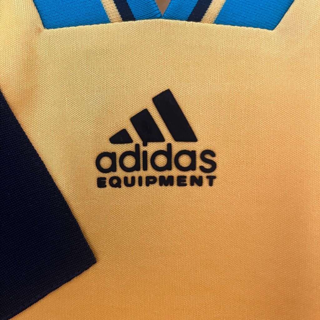 Retro 1993-95 Bayern Munich Away Yellow Jersey