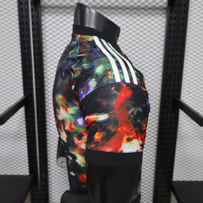 Player Version 26/27 FC Bayern München Black with Floral Abstract Allover Print Third Jersey