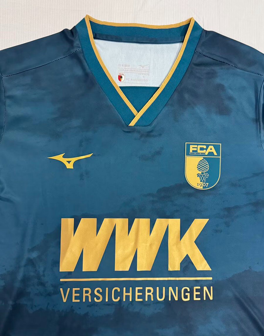 26/27 Augsburg Away Dark Green Jersey